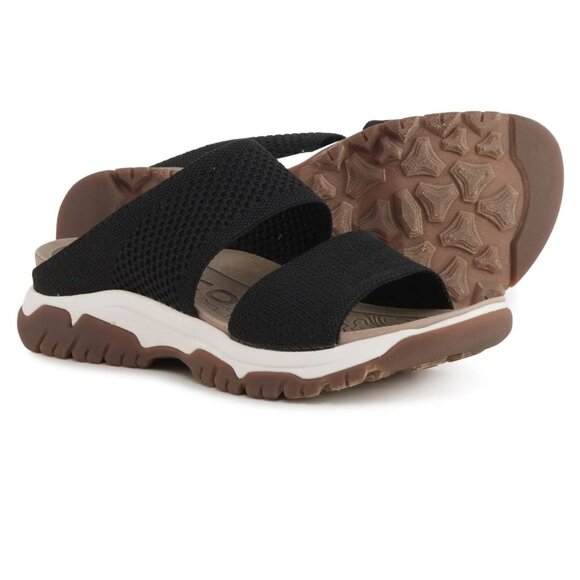 Bionica Nilsa Slide Sandals in Black - Picture 4 of 6